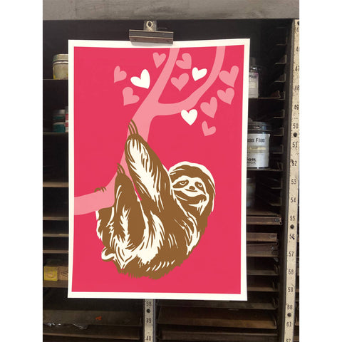 RLO-84 Sloth with Hearts