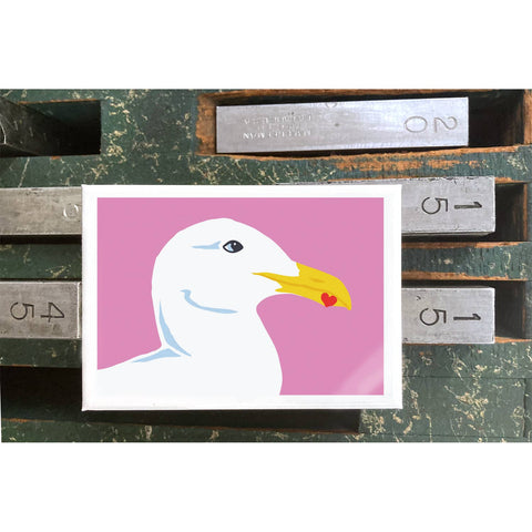 RLO-116 Seagull with Hearts