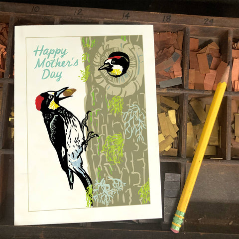 RMD-202 Acorn Woodpecker - Mother's Day