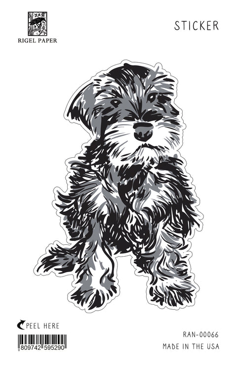 RAN-66 Sticker: Mini Schnauzer