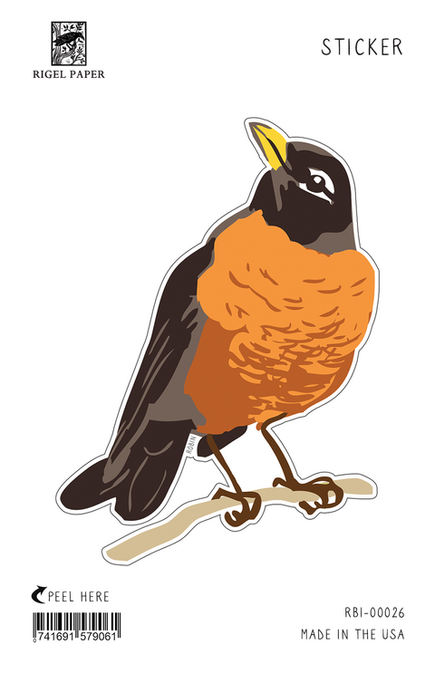 RBI-26 Sticker: Robin