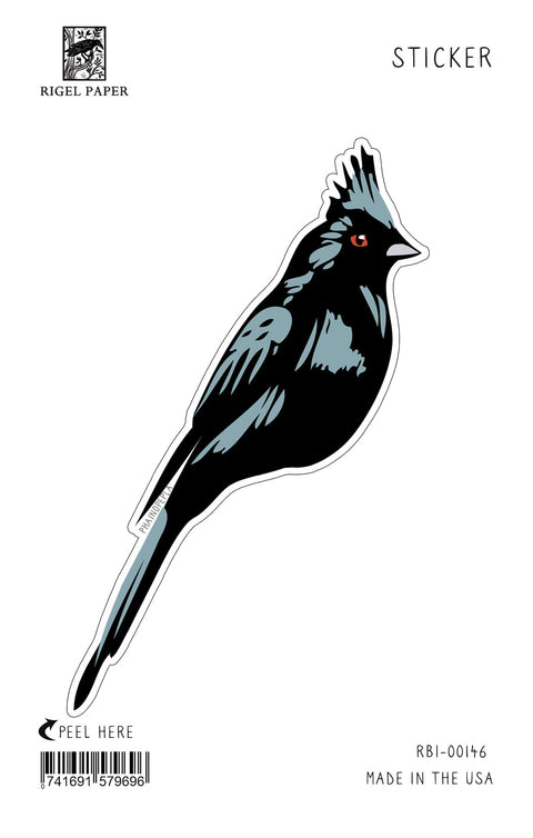 RBI-146 Sticker: Phainopepla