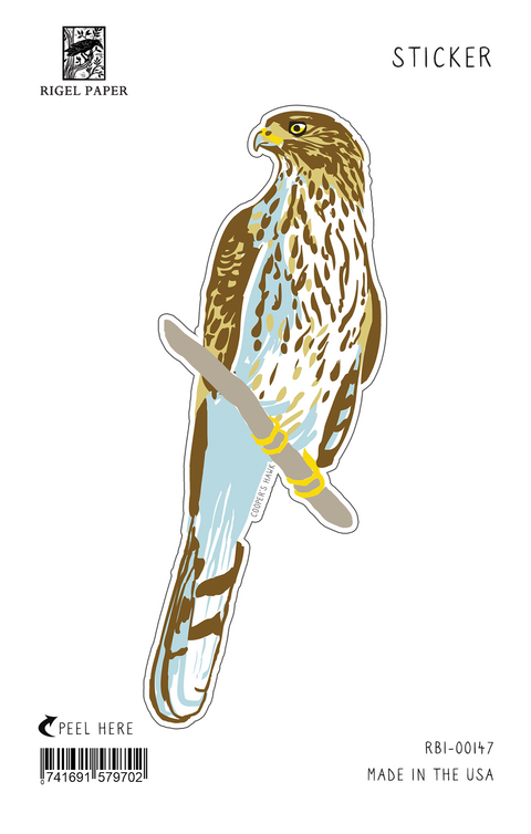 RBI-147 Sticker: Cooper's Hawk