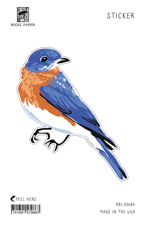 RBI-184 Sticker: Bluebird