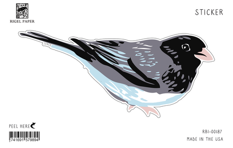 RBI-187 Sticker: Dark-Eyed Junco