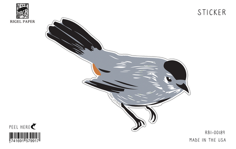 RBI-189 Sticker: Gray Catbird
