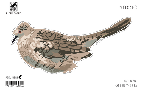 RBI-190 Sticker: Inca Dove