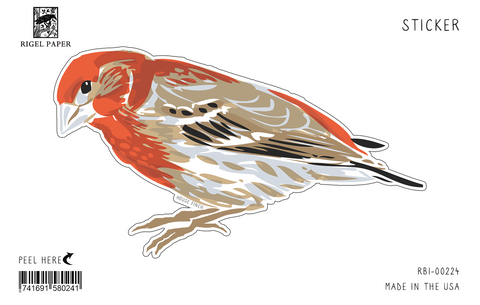 RBI-224 Sticker: House Finch