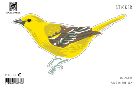RBI-236 Sticker: Orchard Oriole