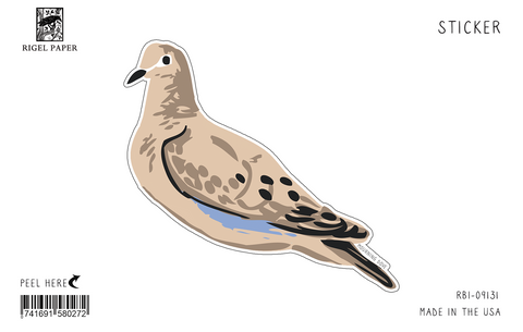 RBI-9131 Sticker: Mourning Dove