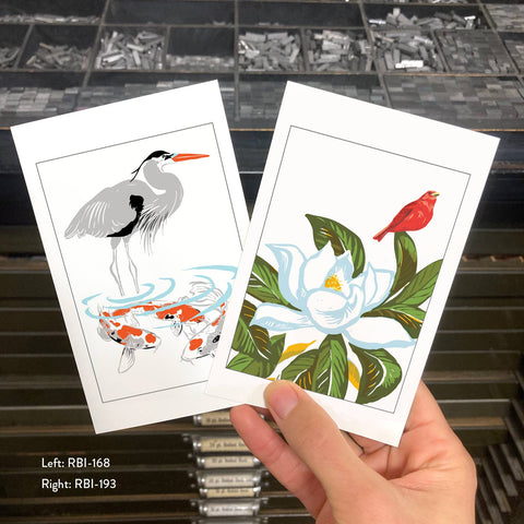 RBI-168 Heron and Koi