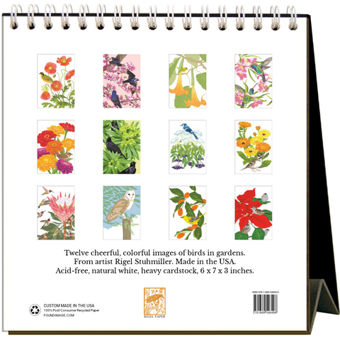 Garden Birds 2026 - Pack of 6