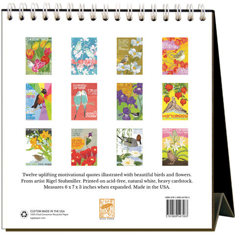Inspiration 2027 Easel Desk Calendar - 6 qty