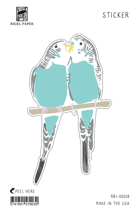 RBI-18 Two Budgies