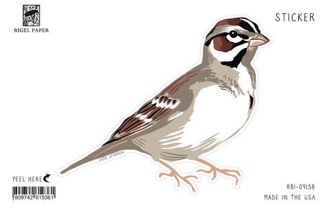 RBI-9158 Sticker: Lark Sparrow