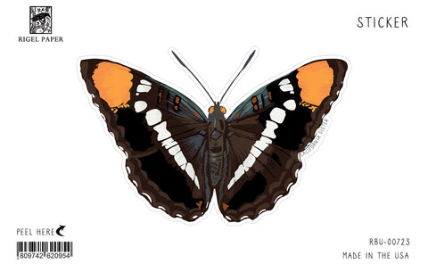 RBU-723 Sticker: California Sister Butterfly