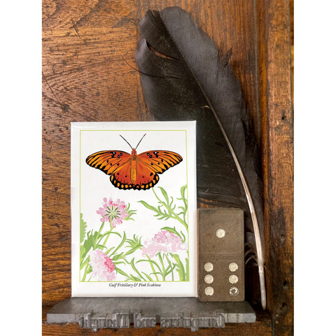 RBU-729 Gulf Fritillary Butterfly