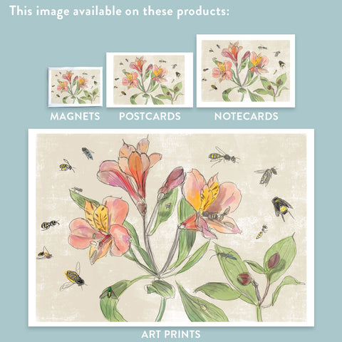 RFL-315 Alstroemeria and Insects