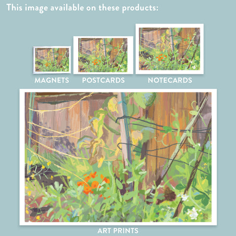 RFL-319 Backyard Garden Sketch