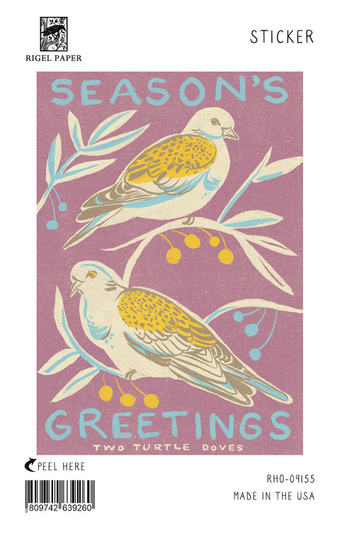 RHO-9155 Two Turtle Doves
