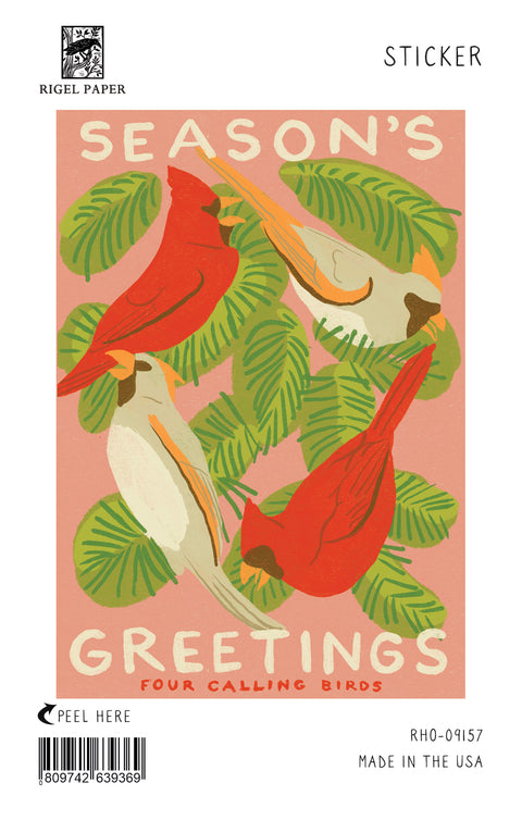 RHO-9157 Four Calling Birds