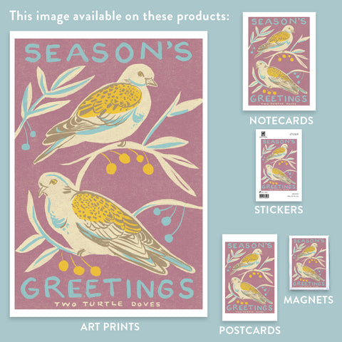 RHO-9155 Two Turtle Doves