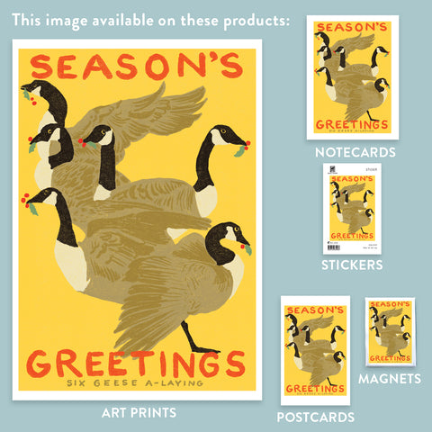 RHO-9159 Six Geese a-Laying