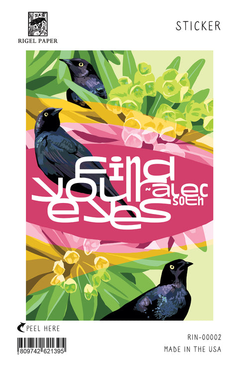 RIN-02 Find Your Eyes Inspirational Quote