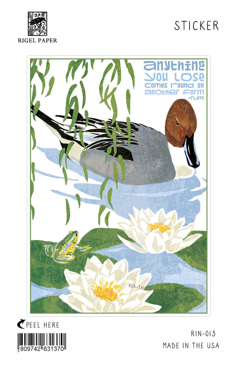 RIN-13 Sticker: Anything You Lose