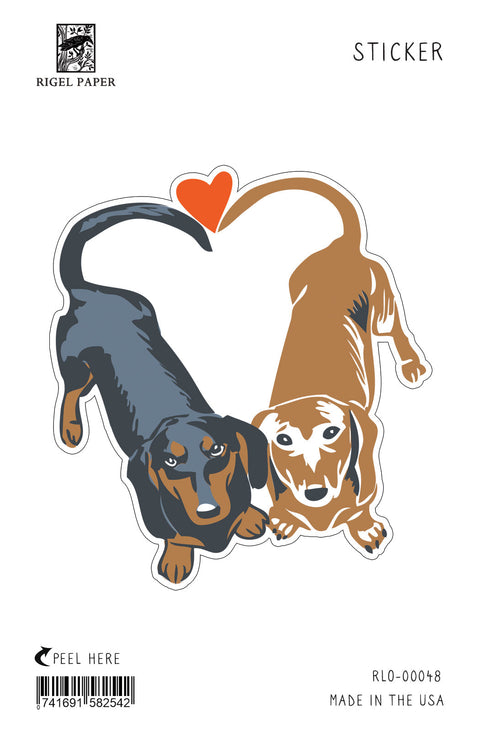 RLO-48 Dachshunds with Heart