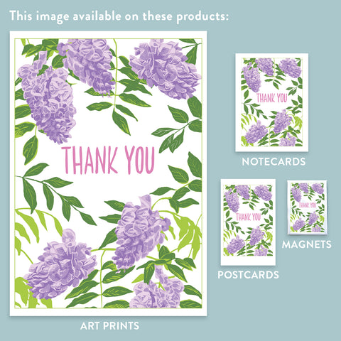 RTY-231 Thank You Wisteria