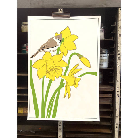 RBI-57 Daffodil & Titmouse