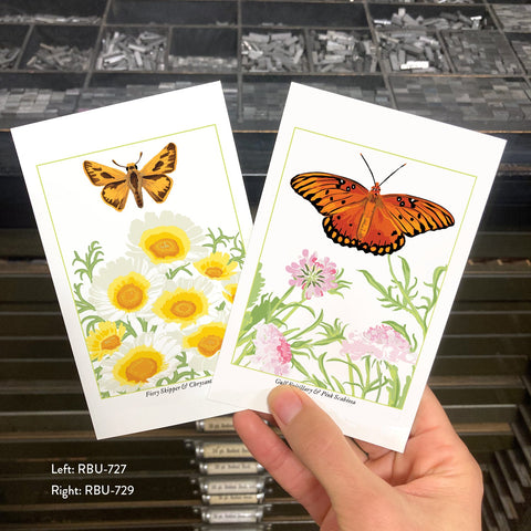 RBU-729 Gulf Fritillary Butterfly