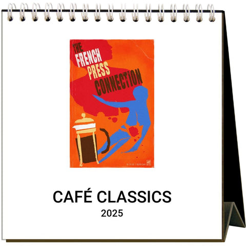2025 Café Classics Desk Calendar - 6 QTY