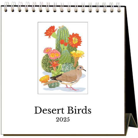 2025 Desert Birds Desk Calendar - 6 QTY