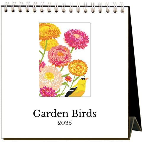 2025 Garden Birds Desk Calendar - 6 QTY