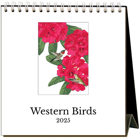 2025 Western Birds Desk Calendar - 6 QTY