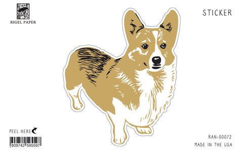 RAN-72 Sticker: Welsh Corgi